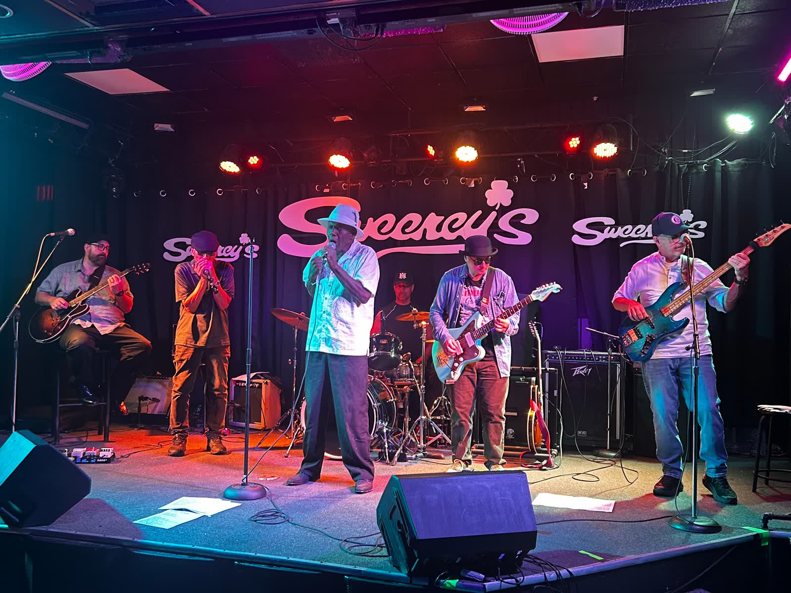 Empty Belly Blues Band performing live at Sweeney's